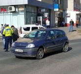 accident la cireșica: un biciclist a fost lovit de un logan - trafic ingreunat - video-foto