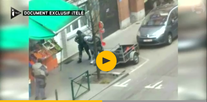 video: cum a fost capturat teroristul salah abdelsam - presupus autor al atentatelor din franța