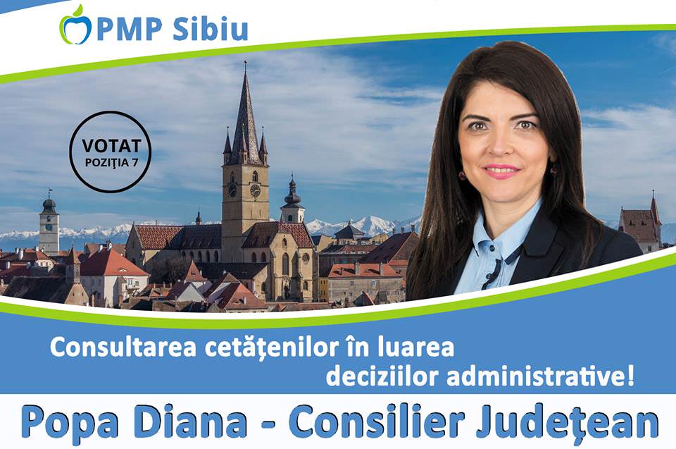 Simona Diana Popa, PMP: ”Voi face publică fiecare cheltuială a Consiliului Județean”