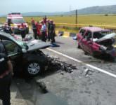 foto șocant - încă o tragedie pe șosea! patru morți și doi răniți grav pe dn1 între sibiu și brașov