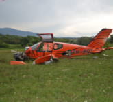 foto avionul căzut pe aerodromul măgura. cum arată aparatul de zbor după accident