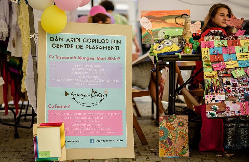 colectare de fonduri pentru copiii din centrele de plasament din sibiu, la creative buzz