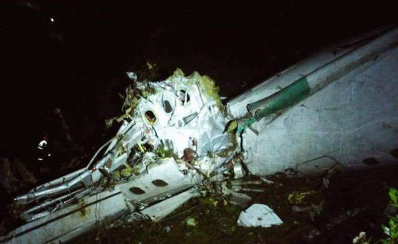 video – avion prăbușit în columbia. la bord se afla o echipă de fotbal cunoscută din brazilia