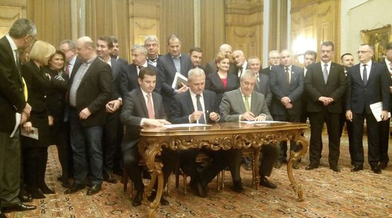 foto – psd și alde au semnat protocolul pentru ”coaliția de guvernare”. merg împreună la iohannis