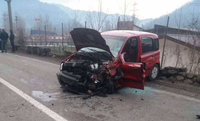 FOTO - Accident grav pe Valea Oltului. Traficul este blocat pe ambele sensuri de mers