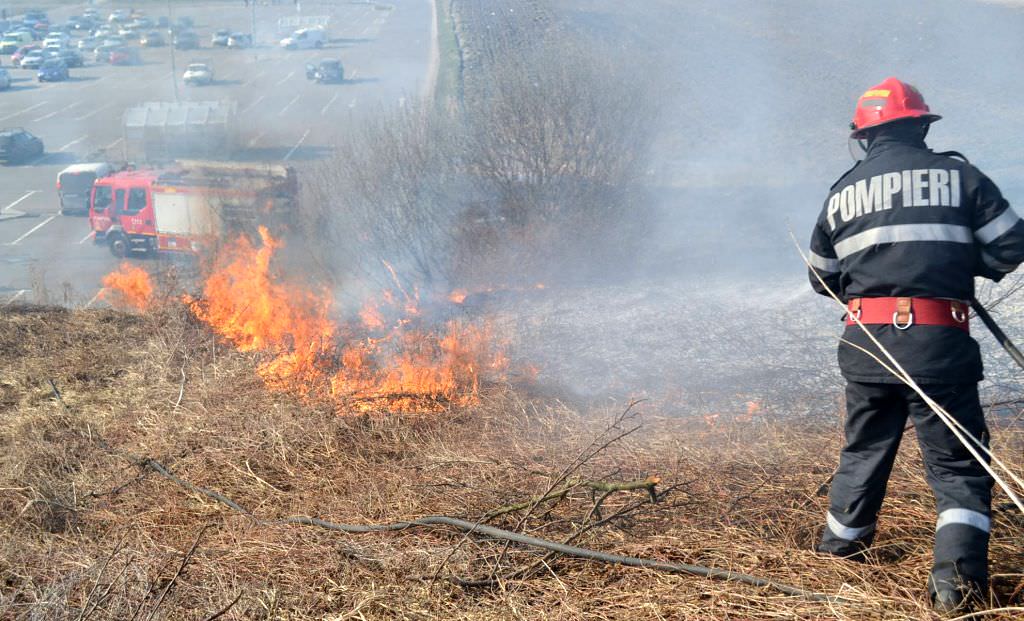 aproape 80 de incendii în doar două zile la sibiu. peste 200 de hectare afectate