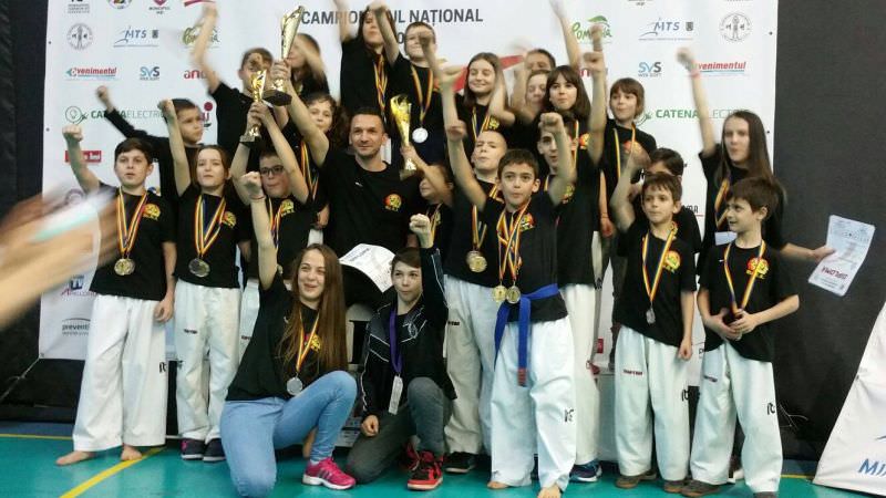 sportivii puma club sibiu au câștigat titlul de campioni naționali la taekwon-do itf 2017