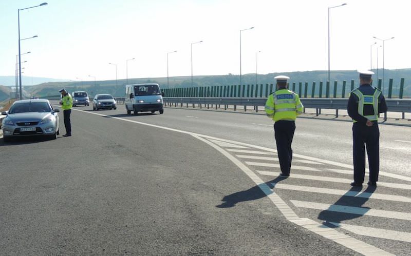 șofer sibian sancționat pentru depășire ilegală pe autostrada sibiu - deva
