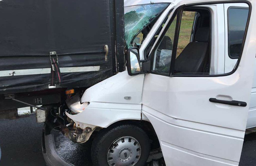 update foto - accident grav pe autostrada orăștie – sibiu. o persoană a murit, iar alta a fost rănită