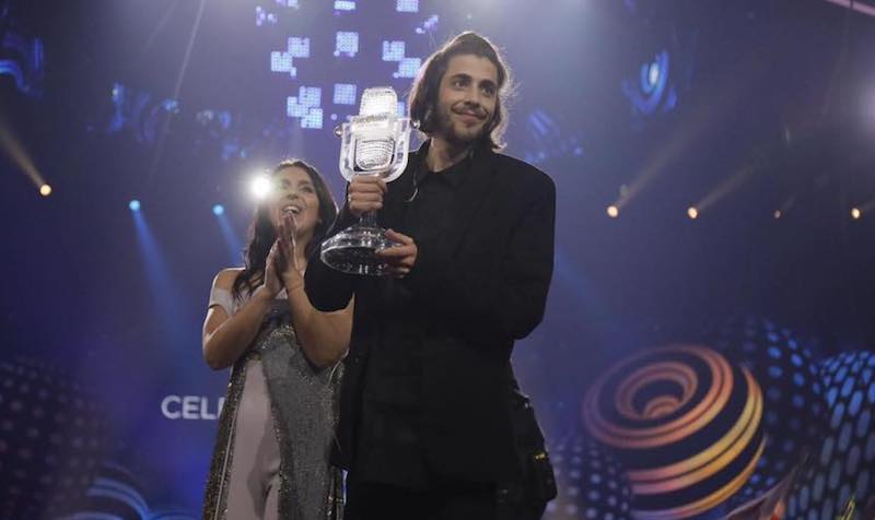 video - românia pe locul șapte la eurovision. portugalia a luat marele trofeu