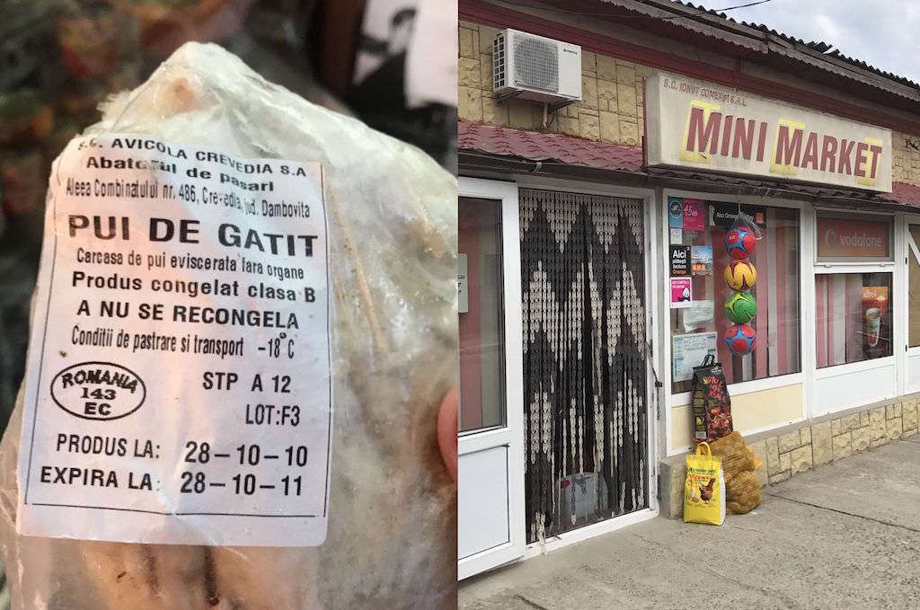 carne de pui expirată de șase ani, găsită la vânzare într-un magazin