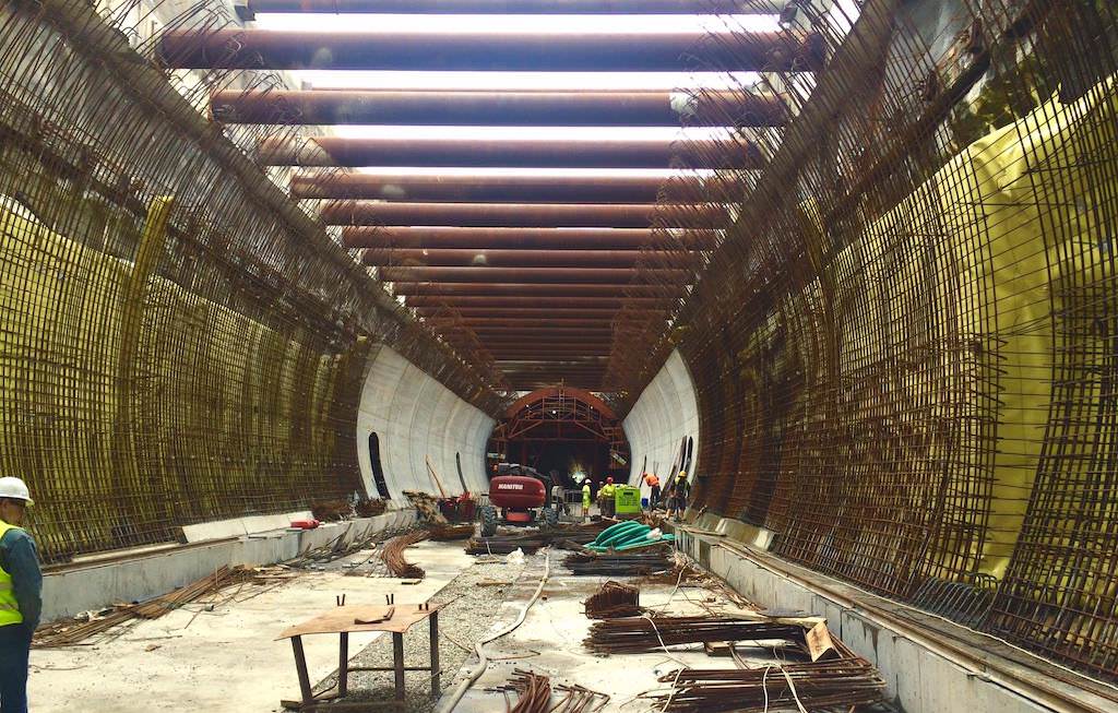 foto – cel mai lung nou tunel de cale ferată din românia amenajat la limita dintre sibiu și mureș