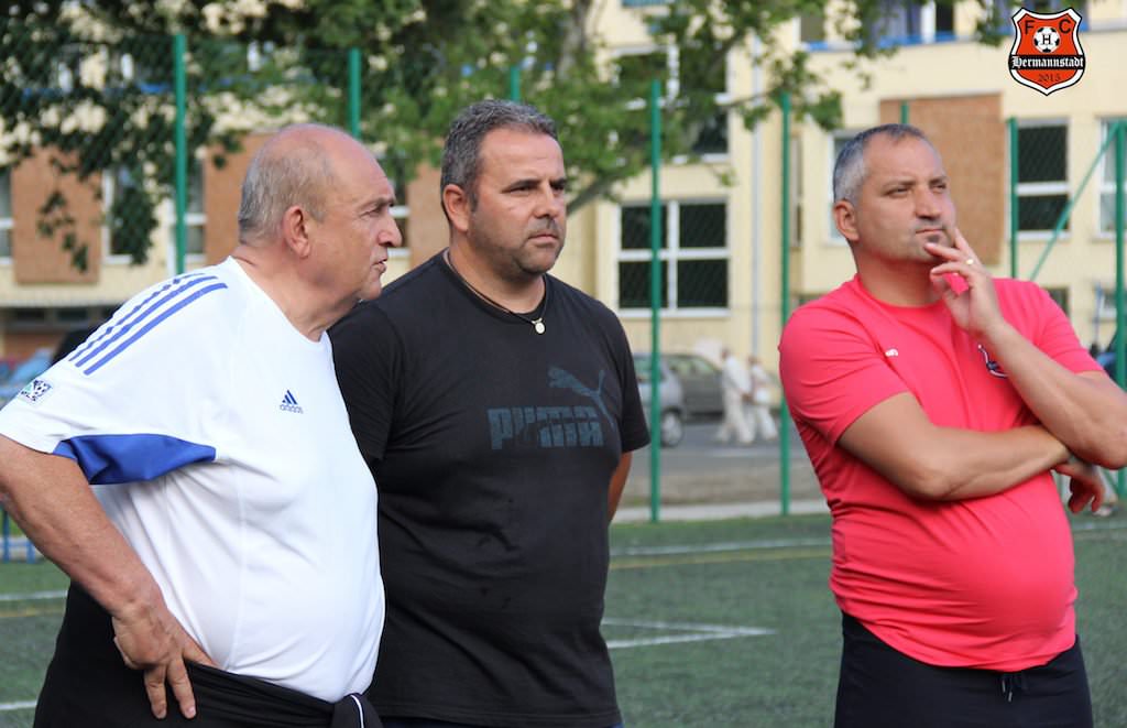 foto - fc hermannstadt a reluat pregătirile. patru jucători noi la primul antrenament cu alex pelici