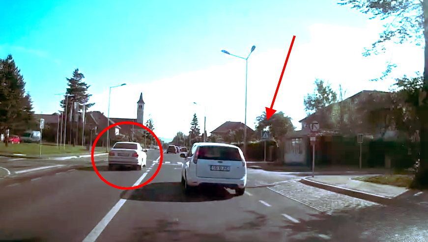 video – teribilist la volan pe calea poplăcii. depășire peste trei treceri de pietoni