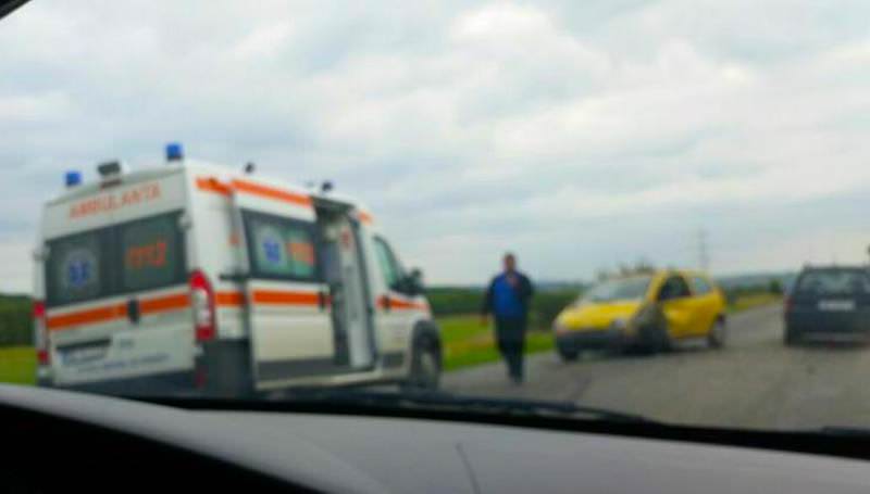 foto – autobuz transmixt implicat într-un accident între sibiu și cisnădie