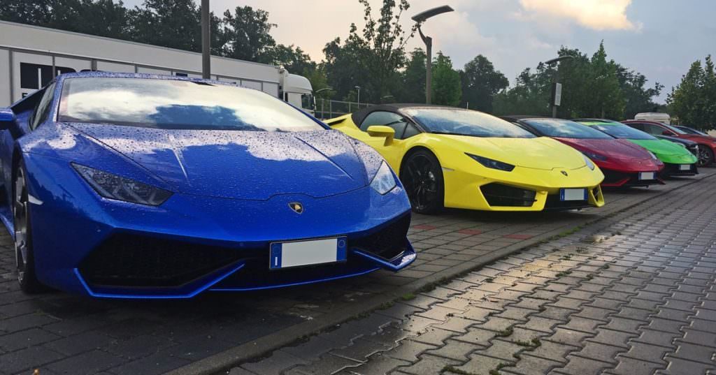 exclusiv foto – bolizi de peste 1,2 milioane euro la sibiu. lamborghini a filmat o reclamă pe transfăgărășan