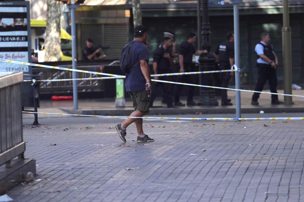 autorul atacului de pe pietonala din barcelona este unul dintre teroriștii uciși în al doilea atac