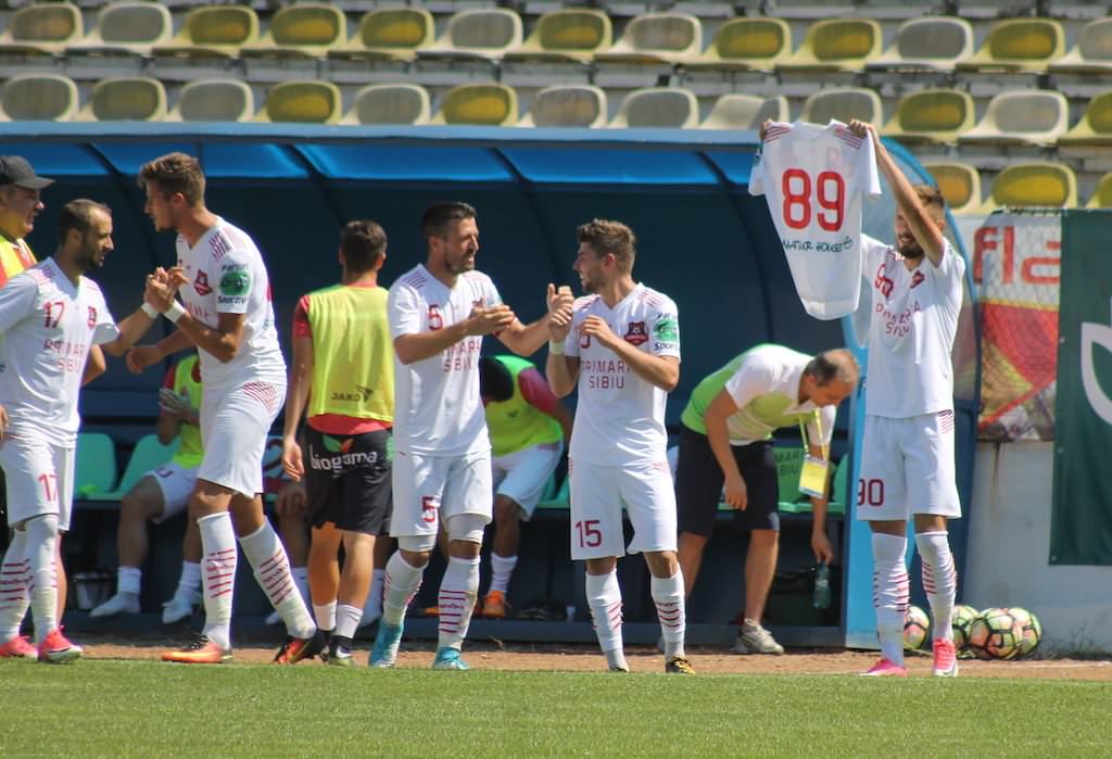 update video - foto victorie magistrală pentru fc hermannstadt. sibiul a bătut uta cu 2-0