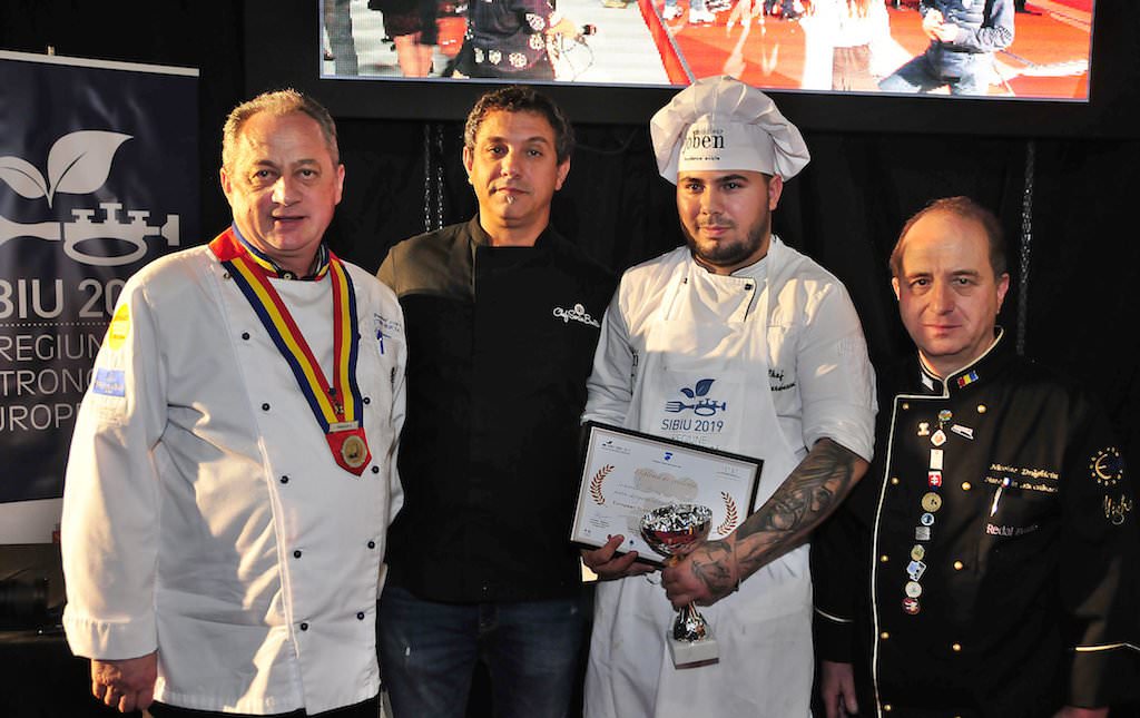 foto - patru bucătari s-au ''duelat'' la european young chef award 2017 de la sibiu. cine e câștigătorul