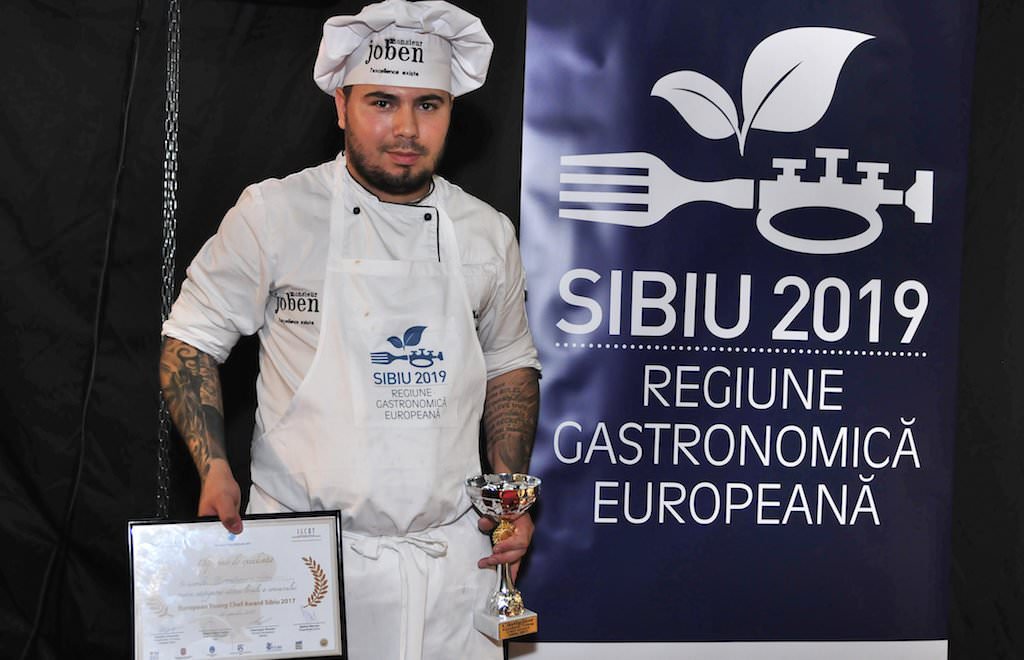 foto - patru bucătari s-au ''duelat'' la european young chef award 2017 de la sibiu. cine e câștigătorul