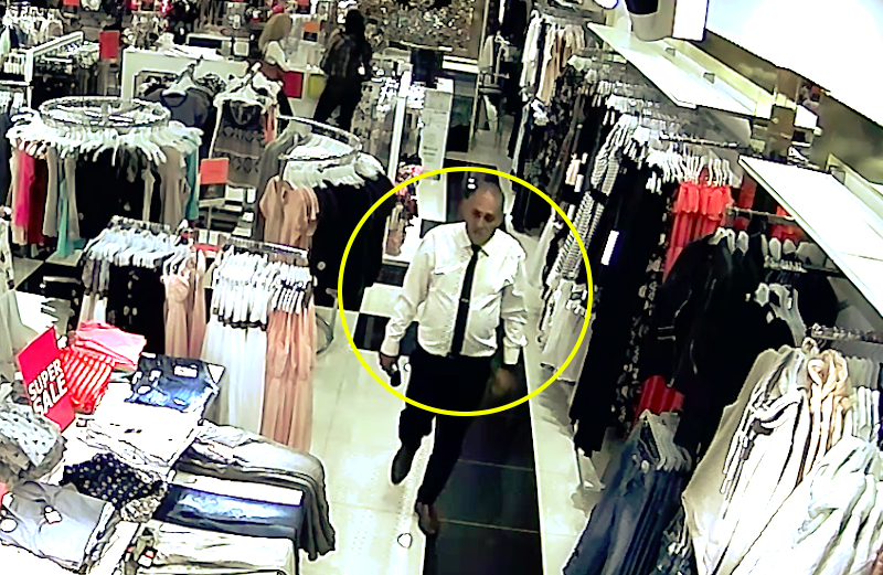 video – a apărut o nouă metodă de escrocherie la sibiu. borfașul acționează mai ales la mall
