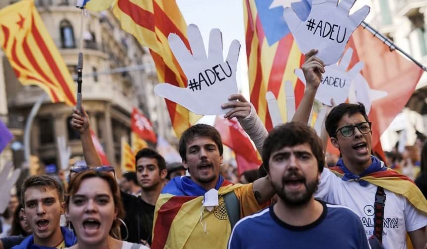 live video – parlamentul catalan a votat separarea cataloniei de spania. situația este încordată în regiune