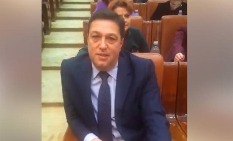 video limbaj suburban în parlament. senatorul psd șerban nicolae o jignește grosolan pe deputata chichirău