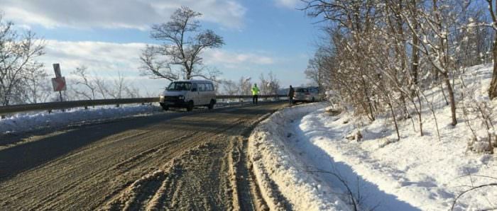 foto femeie însărcinată rănită într-un accident pe dealul dăii