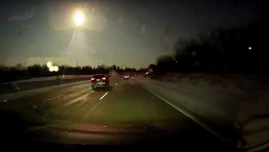 meteoritul care a zguduit puțin orașul detroit in sua - video