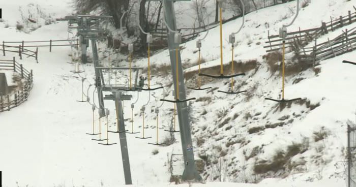 update video pârtia de schi de două milioane euro de la jina - închisă după zece zile din lipsă de zăpadă
