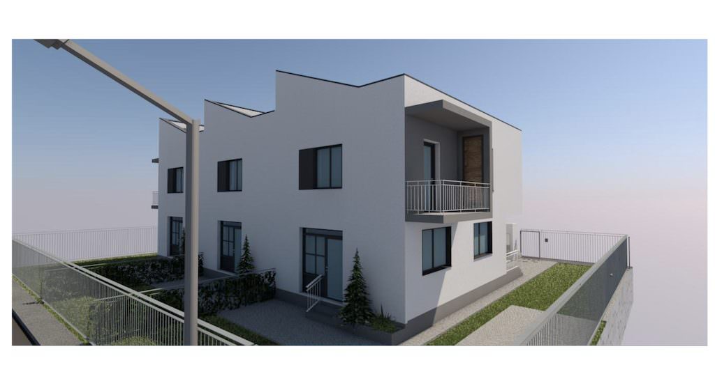 FOTO Ansamblul 3plex Residence prinde contur. Case de la 61.900 euro