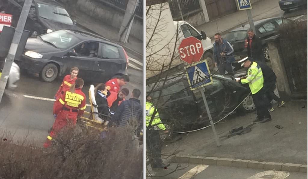 update foto - accident cu trei mașini pe negoiu. o tânără rănită