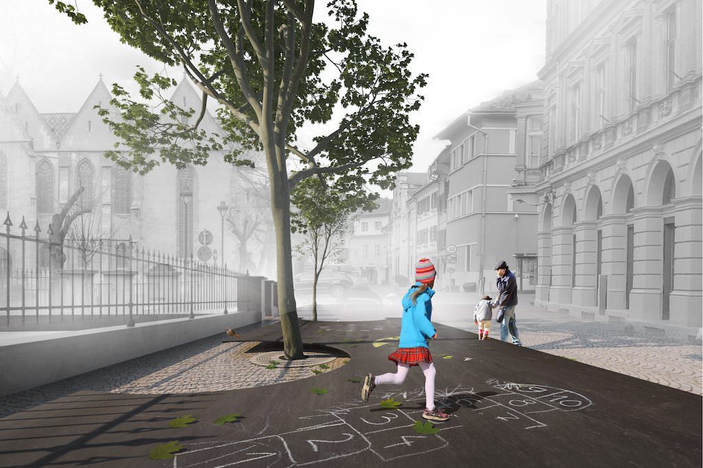 foto - proiectul de amenajare a spațiului public ’’vă vedem din sibiu’’. ideile prezentate arată bine
