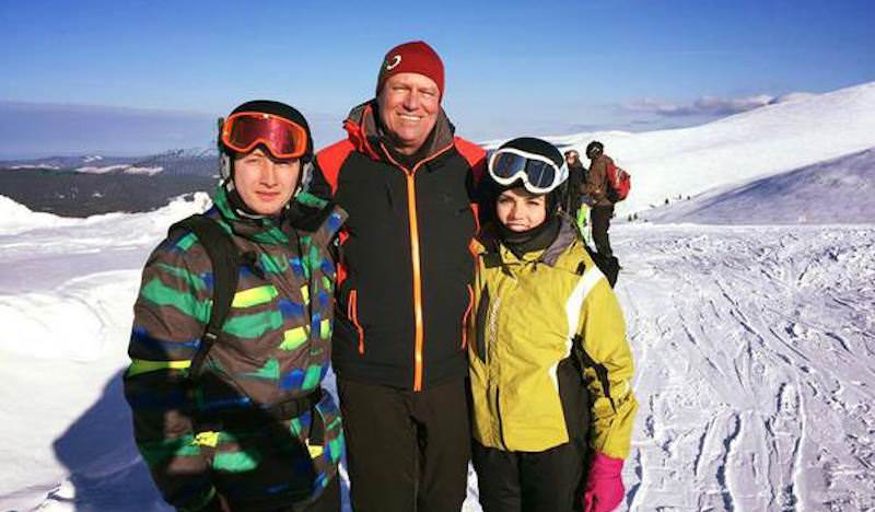 foto - președintele iohannis, weekend la schi în munții șureanu