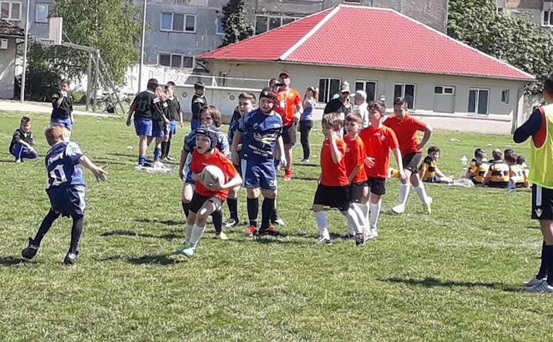 rugby la sibiu - competiție puternică pe stadionul din valea aurie