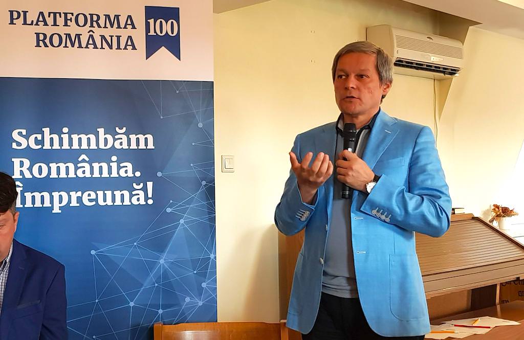 video - peste 100 de sibieni la întâlnirea cu dacian cioloș. mesaj la lansarea platformei românia 100