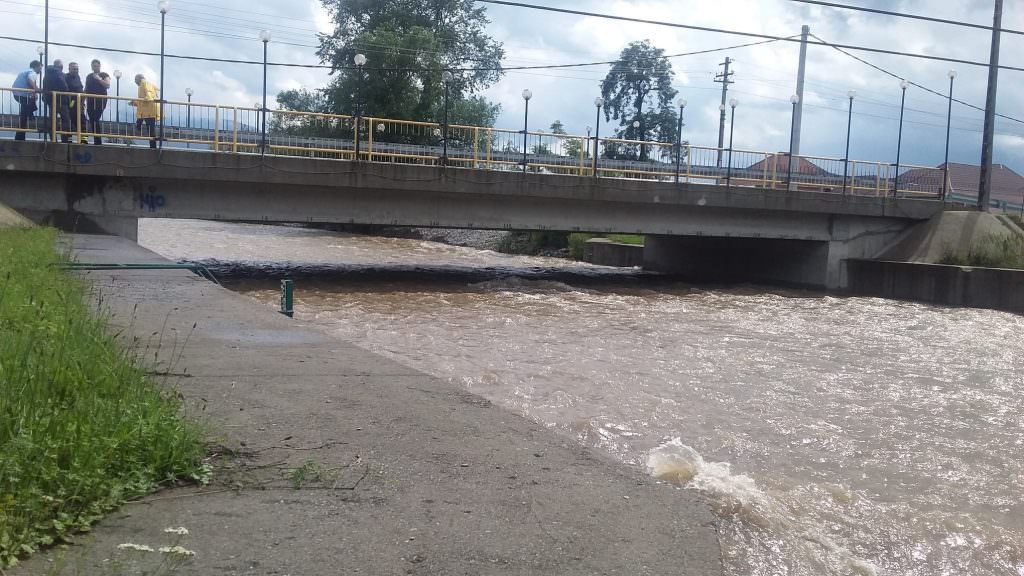 râurile din județul sibiu, sub cod galben - pericol de inundații