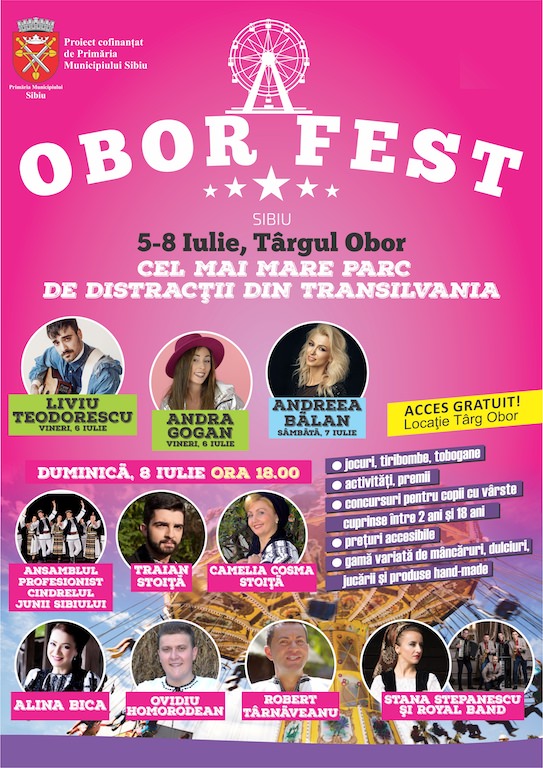 Începe OBOR FEST 2018 - Concerte, zeci de “tiribombe’’ și multe alte surprize