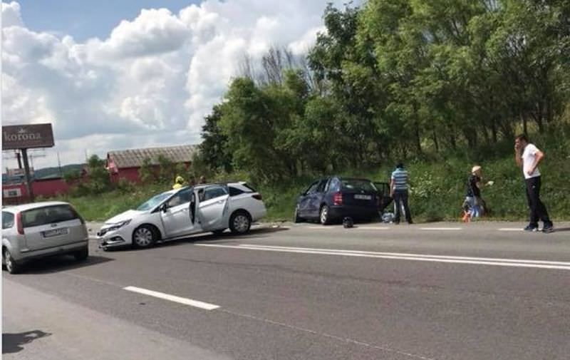 update foto accident pe dn1 la cristian – patru persoane rănite