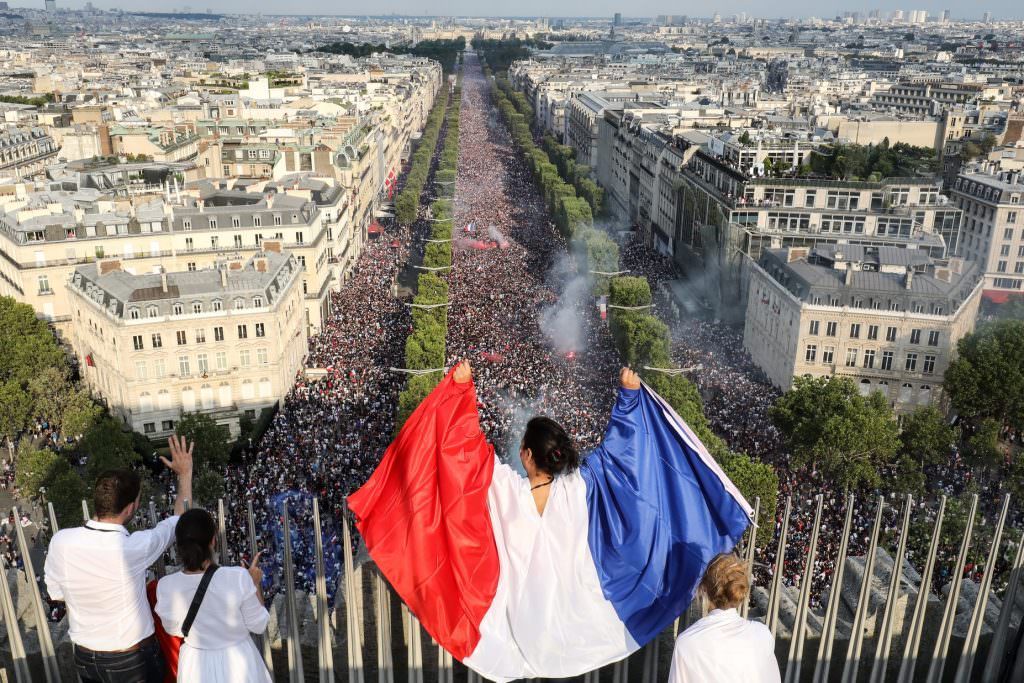 video - foto franța e campioană mondială - imagini memorabile de la moscova și paris