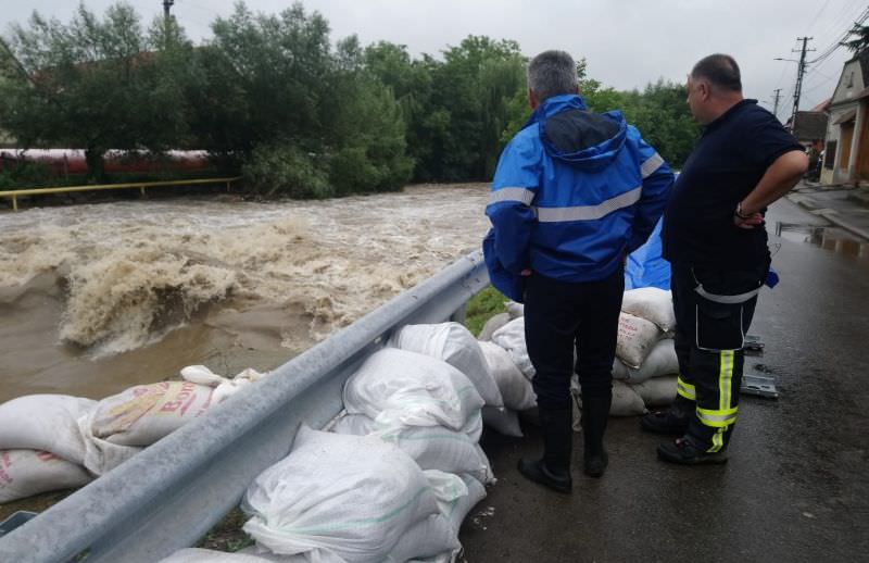 cod galben de inundații pe râurile din județul sibiu