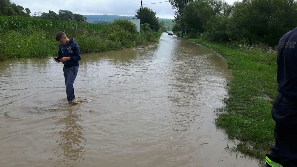 update foto video inundații în mai multe localități din județul sibiu