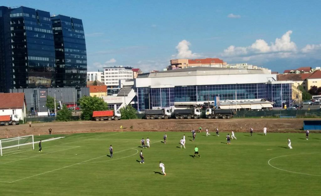 Lucrările de la stadionul Municipal – Când va juca ACASĂ FC Hermannstadt