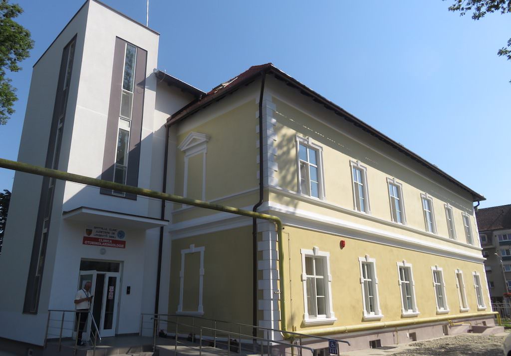 foto - secția o.r.l a spitalului județean sibiu renovată, modernizată și extinsă
