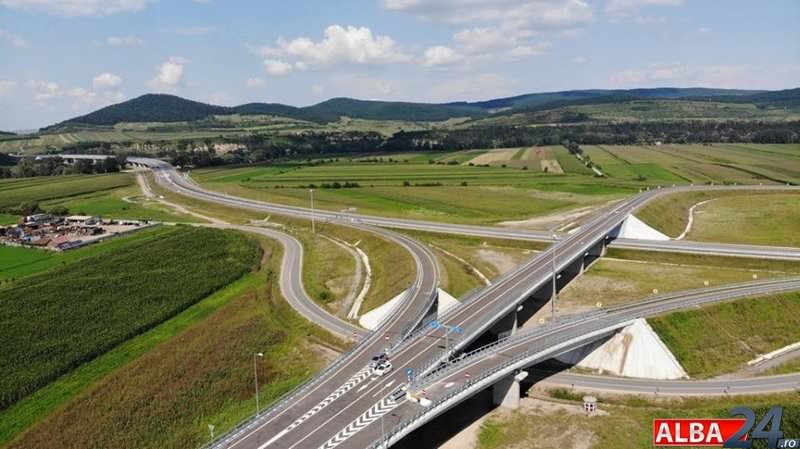 video foto - 29 de kilometri de autostradă inaugurați luni în românia. important și pentru sibieni