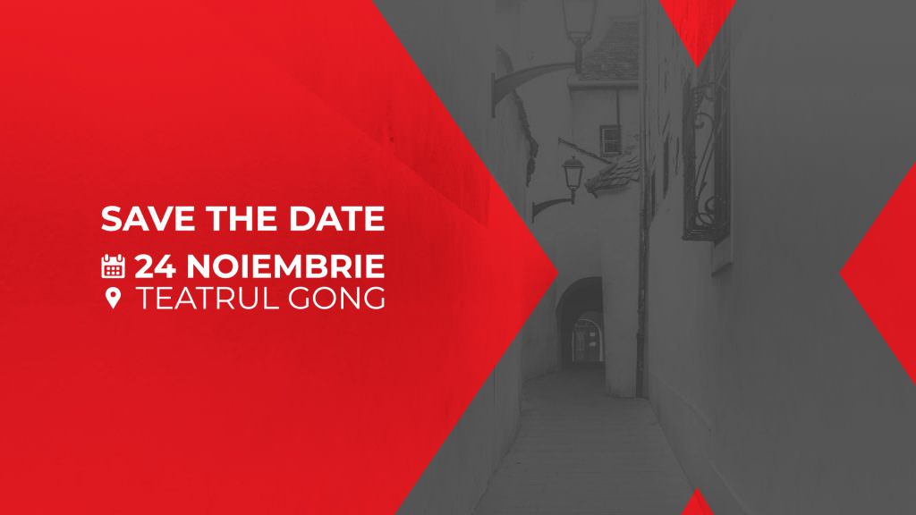 Încercuiește în agendă 24 noiembrie: TEDxSibiu 2018