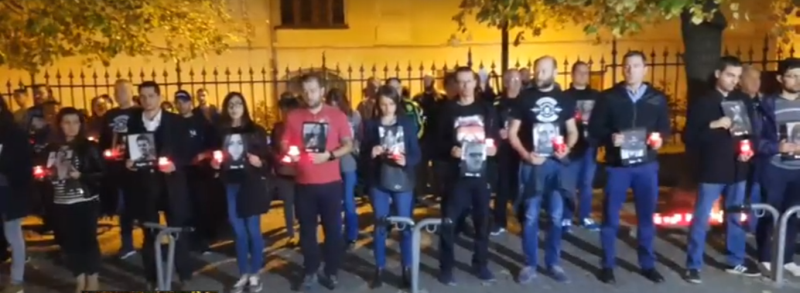 video sute de sibieni la protestul în memoria victimelor de la colectiv