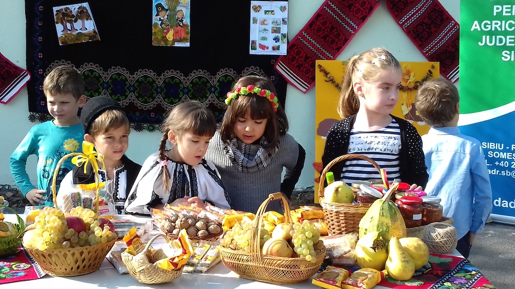 foto video ziua în care zacusca și plăcinta cu mere au învins chipsurile și ciocolata la o școală din sibiu