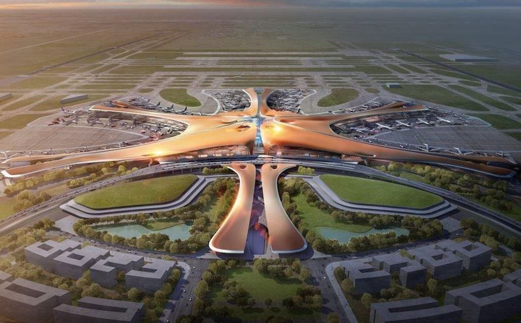 video - chinezii inaugurează cel mai mare aeroport din lume