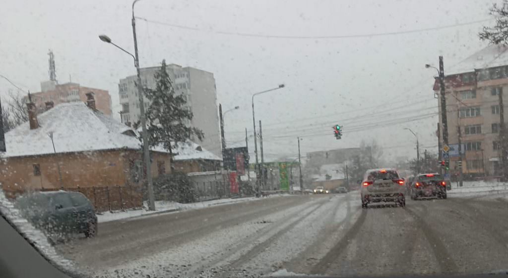 foto deszăpezirea în sibiu - primăria spune că s-a intervenit. iată cum arată străzile